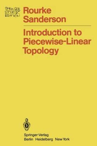 Cover of Introduction to Piecewise-Linear Topology