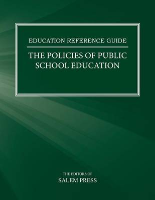 Book cover for The Policies of Public School Education