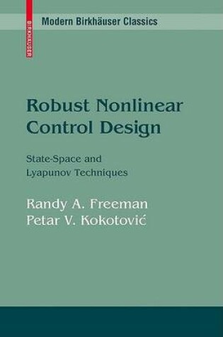 Cover of Robust Nonlinear Control Design