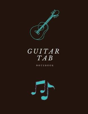 Book cover for Guitar Tab Notebook