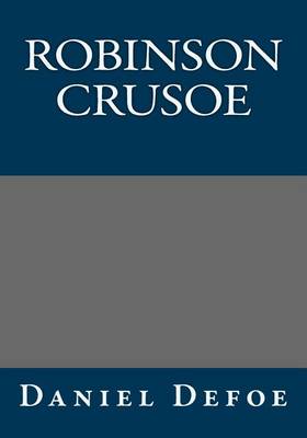 Book cover for Robinson Crusoe Daniel Defoe