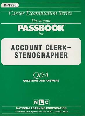 Book cover for Account Clerk-Stenographer