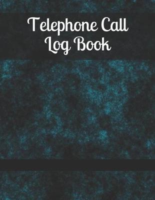 Cover of Telephone Call Log Book