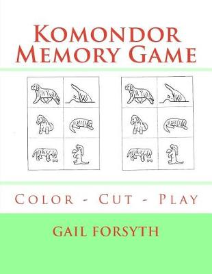 Book cover for Komondor Memory Game