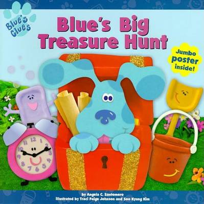 Book cover for Blue's Big Treasure Hunt