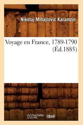 Book cover for Voyage En France, 1789-1790 (Ed.1885)