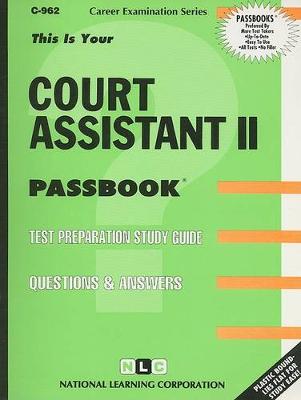 Book cover for Court Assistant II