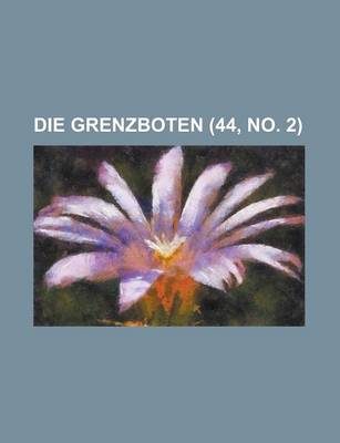 Book cover for Die Grenzboten
