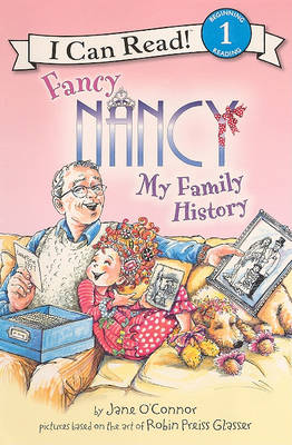 Book cover for Fancy Nancy: My Family History