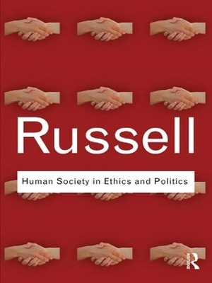 Book cover for Human Society in Ethics and Politics
