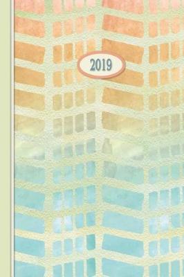 Book cover for 2019 Planner - Blue Ripples