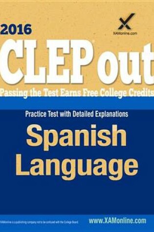 Cover of CLEP Spanish