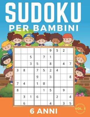 Book cover for Sudoku Per Bambini 6 Anni