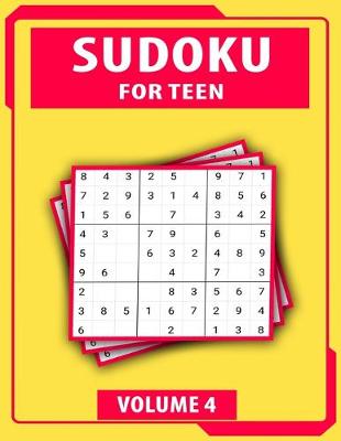 Book cover for Sudoku For Teen Volume 4