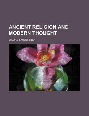 Book cover for Ancient Religion and Modern Thought