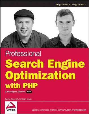 Cover of Professional Search Engine Optimization with PHP