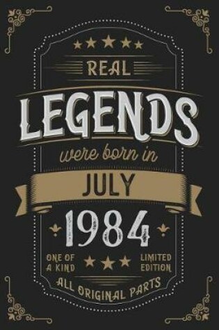 Cover of Real Legends were born in July 1984