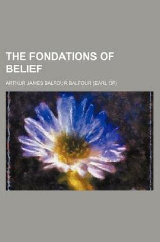 Cover of The Fondations of Belief