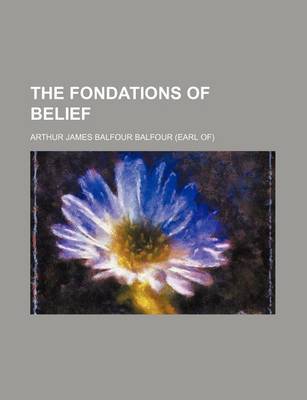 Book cover for The Fondations of Belief