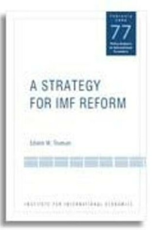 Cover of A Strategy for IMF Reform