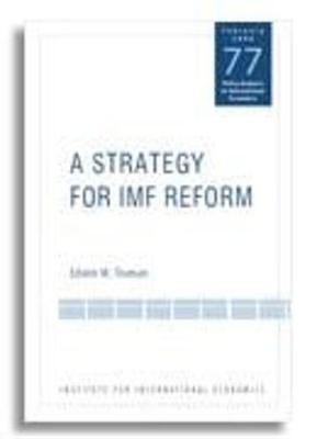 Cover of A Strategy for IMF Reform