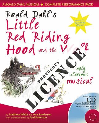 Book cover for Roald Dahl's Little Red Riding Hood and the Wolf Photocopy Licence