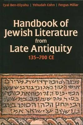 Book cover for Handbook of Jewish Literature from Late Antiquity, 135-700 CE