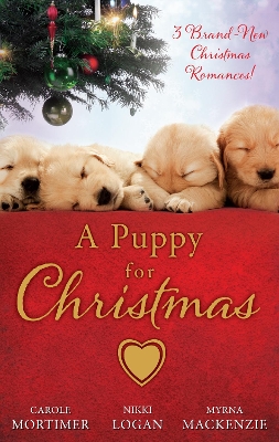 Book cover for A Puppy For Christmas - 3 Book Box Set