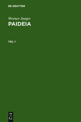 Cover of Paideia