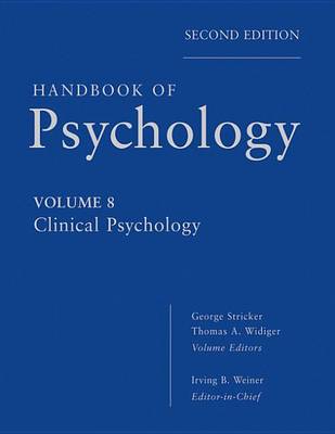 Cover of Handbook of Psychology, Clinical Psychology