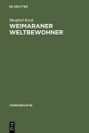 Book cover for Weimaraner Weltbewohner