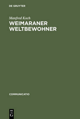 Cover of Weimaraner Weltbewohner