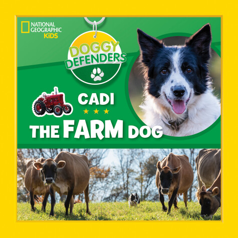 Book cover for Doggy Defenders: Cadi the Farm Dog