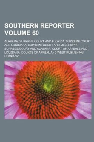 Cover of Southern Reporter Volume 60