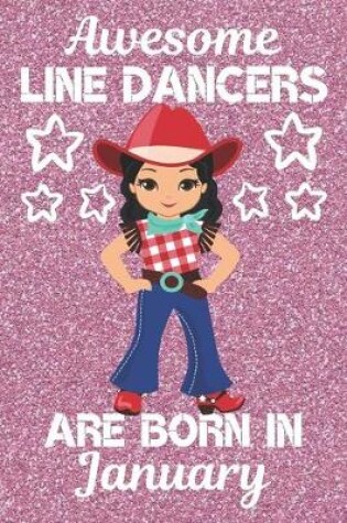 Cover of Awesome Line Dancers Are Born In January