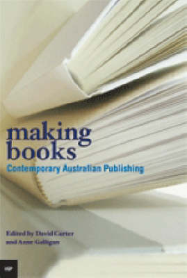 Book cover for Making Books: Contemporary Australian Publishing