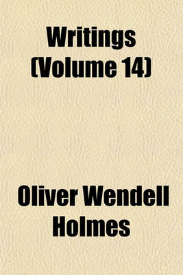 Book cover for Writings (Volume 14)