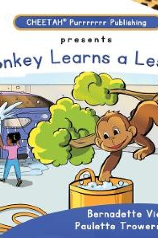 Cover of C-DER (CHEETAH Decodable Early Readers, Set 3, Book 19, Monkey Learns A Lesson