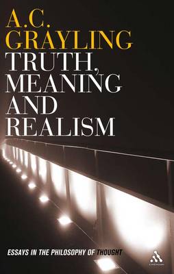 Book cover for Truth, Meaning and Realism