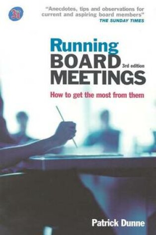 Cover of Running Board Meetings: How to Get the Most from Them