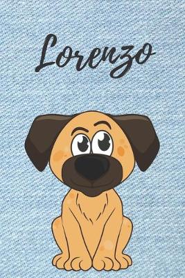 Book cover for Lorenzo Hunde Tagebuch / Notizbuch / Malbuch / Journal / DIN A5 / Geschenk