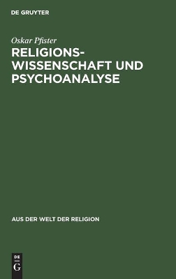 Book cover for Religionswissenschaft Und Psychoanalyse