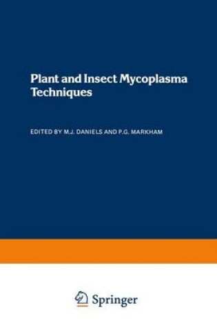 Cover of Plant and Insect Mycoplasma Techniques