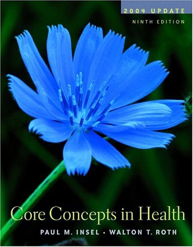 Book cover for Core Concepts in Health 2004 Update W/PowerWeb/OLC Bind-in Card, HealthQuest CD, and Learning to Go: Health