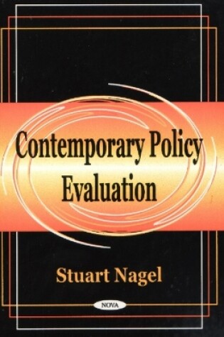 Cover of Contemporary Policy Evaluation