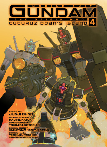 Book cover for MOBILE SUIT GUNDAM THE ORIGIN MSD Cucuruz Doan's Island 4