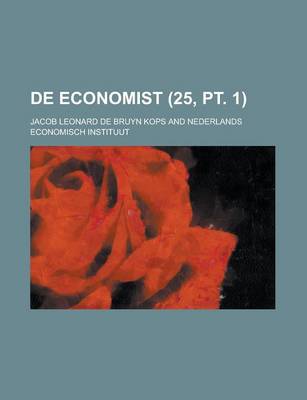 Book cover for de Economist (25, PT. 1)