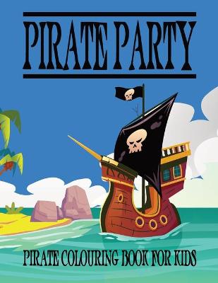 Book cover for Pirate Colouring Book For Kids