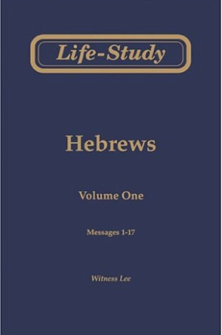 Cover of Life-Study of Hebrews