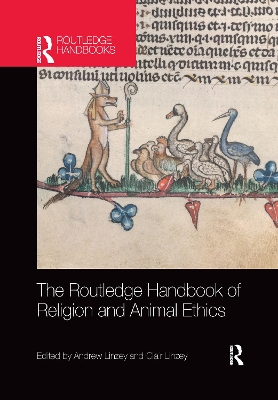 Cover of The Routledge Handbook of Religion and Animal Ethics